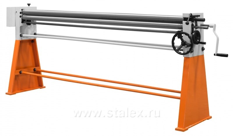 Фото 36 - Станок вальцовочный ручной STALEX W01-0.8х2050.