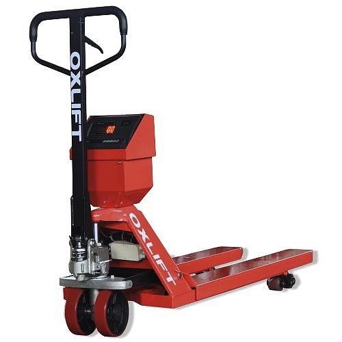 Фото 21 - Гидравлическая Тележка с Весами OX 25-Scale OXLIFT 2500 кг.