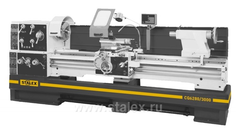 Фото 51 - Станок токарно-винторезный STALEX CQ6280/3000 (Аналог токарного станка 16К40, ДИП400).