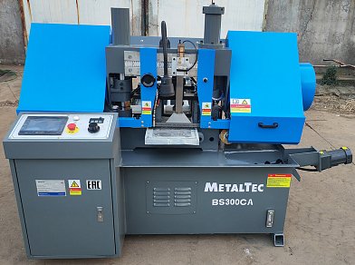 Фото 22 - MetalTec BS 300 ZA автоматический колонный ленточнопильный станок.
