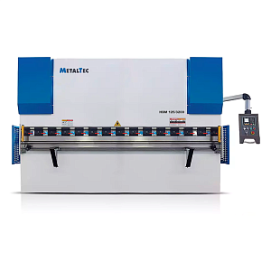 Фото 23 - MetalTec HBM 125/3200M (Е22, ручная компенсация прогиба, инвертор заднего упора) листогибочный гидравлический пресс.