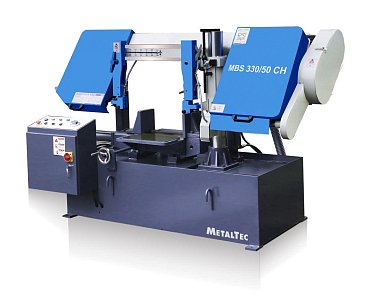 Фото 42 - MetalTec MBS 330/50 CH ленточнопильный станок для резки металла под углом 90°.