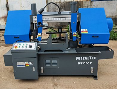 Фото 50 - MetalTec BS 350 CZ ленточнопильный станок c поворотом пильного модуля под углом 45 — 90°.