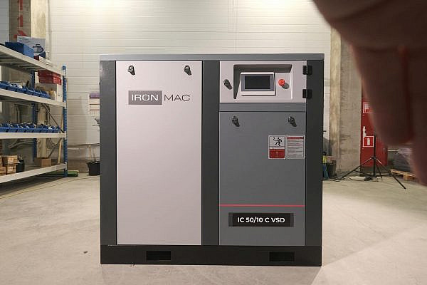 Фото 28 - Винтовой компрессор IC 50/10 C VSD IP23.