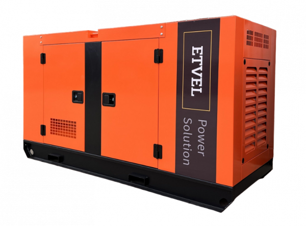 Фото 29 - Дизельный генератор Etvel ED-110R в кожухе.