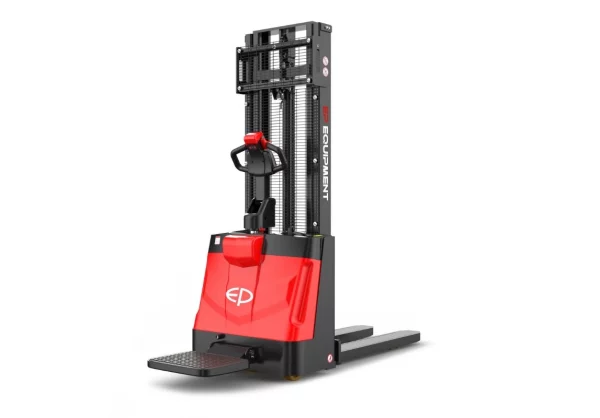 Штабелер электрический самоходный EP Equipment ESR151 (LI-ION, 2W300, с платформой без поручней)