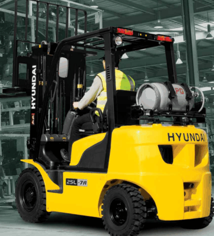 Фото 1 - Вилочный погрузчик Hyundai 30L-7A.